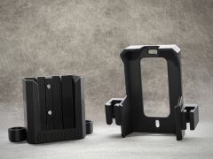 Držiak nabíjačky ebiku.