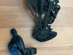 Sram NX / SX prehadzovač s páčkou