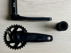 Sram GX eagle 170mm, prevodnik 32z.