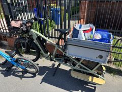 Nákladný elektrobicykel / cargo e-bike
