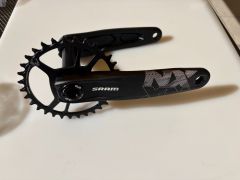 Nejeté kliky Sram NX 175mm DUB Wide s převodníkem Sram 32z.