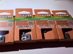 Predám 2 piestové brzdové platničky Galfer