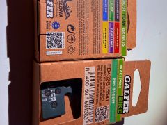 Predám 2 piestové brzdové platničky Galfer