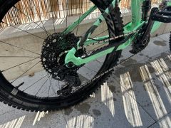 Detský celoodpružený bicykel LIV Faith Neo Mint 24"