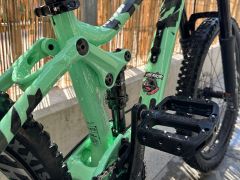 Detský celoodpružený bicykel LIV Faith Neo Mint 24"