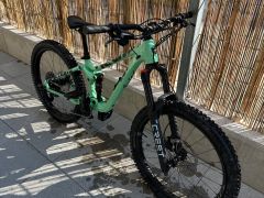 Detský celoodpružený bicykel LIV Faith Neo Mint 24"
