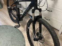 Cube Attention SL Hardtail Mountain Bike 2019 Black/White