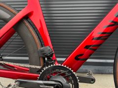 Canyon Aeroad CF SLX 8 AXS + Wattmeter