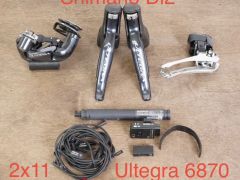Shimano elektronické radenie Ultegra Di2 sada 6870 2x11