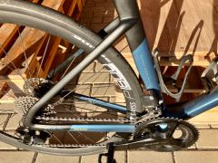 Cestný bicykel Isaac Boson Disc Satin BlueGold 2023 Carbon M