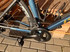 Cestný bicykel Isaac Boson Disc Satin BlueGold 2023 Carbon M