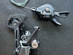 Predám komplet prehadzovačku Shimano