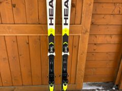 Zjazdové lyže + lyžiarky