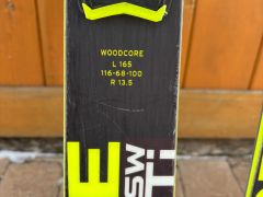 Zjazdové lyže + lyžiarky