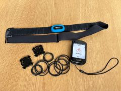 Cyklopočítač Edge 530 so senzorom srdcového tepu a snímačom rýchlosti