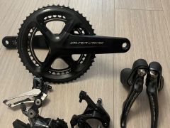 Kompletní sada Shimano Dura-Ace 9100 2x11- Top mechanická sada, super stav