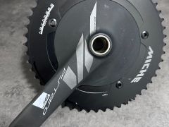 Miche Pistard Air Track Crankset - black