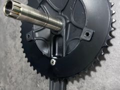 Miche Pistard Air Track Crankset - black