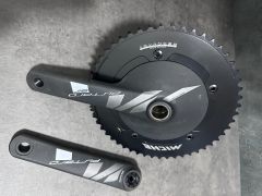 Miche Pistard Air Track Crankset - black