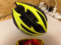 Rudy Project Defender okuliare, yellow fluo multi ls orange