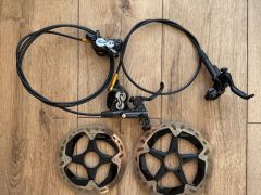 Shimano Saint M-820 + Shimano XTR 160/180