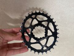 Oval absoluteblack 32 zubov