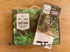 Shotgun detská sedačka a  riadidlá