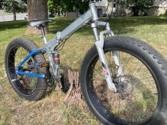 Fatbike full suspension