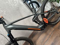 Cube Stereo Hybrid 140 SL HPC flashgrey&amp;orange XL