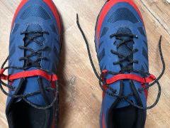 Shimano Sh-Et500 tretry, červená/modrá, EU 46