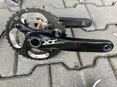 Shimano XT kliky, převodníky, přesmyk prehazka