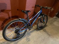 Superior Modo XC 24 Gloss Night Blue / Turquoise detský bicykel