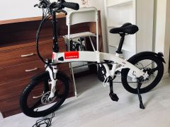 Elektrobicykel S-Bikes F50E - skladací UNI