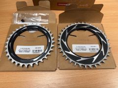 Sram XX SL Quarq T-Type Obojstranny Transmissiom Spider + 36z a  novy 32z prevodnik