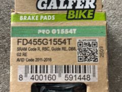 Predam jeden krat pouzite brzdove platnicky Galfer PRO G1554T