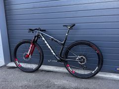 Prodám/vyměním rámovou sadu Trek Supercaliber SLR Gen 2 flight attendant vel. L