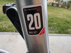 Ultra ľahký detský bicykel Superior F.l.y. 20 VB / Silver