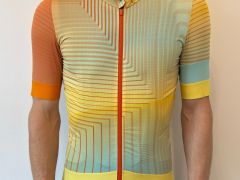 Rapha Men's Pro Team Training Jersey (Yellow/Bright Blue) | Medium