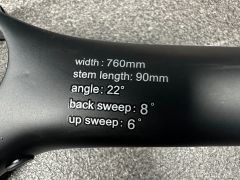 Karbónové riadidlá s predstavcom Voice Velo VFV XC1 V-Peaks