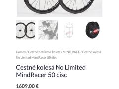 No Limited Mindracer 50 (zipp Zr1) - 1380 gr