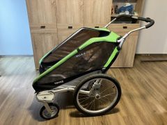 Dvojmiestny cyklovozik Thule Chariot s vybavou