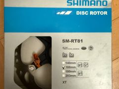 Brzdový  kotúč XT Sm-Rt 81  160mm