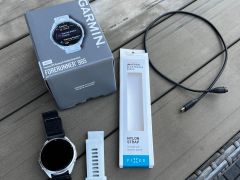 Garmin Forerunner 965 Titanium Whitestone Powder Gray - zaruka