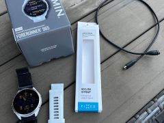 Garmin Forerunner 965 Titanium Whitestone Powder Gray - zaruka