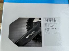 Shimano Altus Fc-M315 kľuky, 175 mm, 2x8, 36/22T, štvorhran