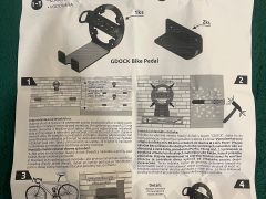 Gdock Bike Pedal držiak bicykla na stenu