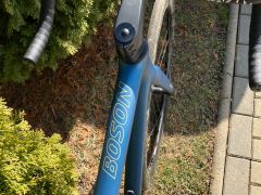 Predané Cestný bicykel Isaac Boson Disc Satin BlueGold 2023 Carbon M