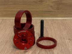Evosid cervene podlozky + top cap