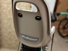 Polisport Groovy detská sedačka na nosič batožiny, béžová