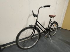 Mestský bicykel v retro štýle